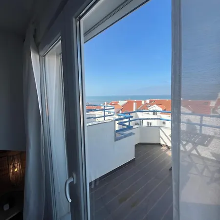 180 Ocean View Rooftop Flat In Old Town Appartement Ericeira